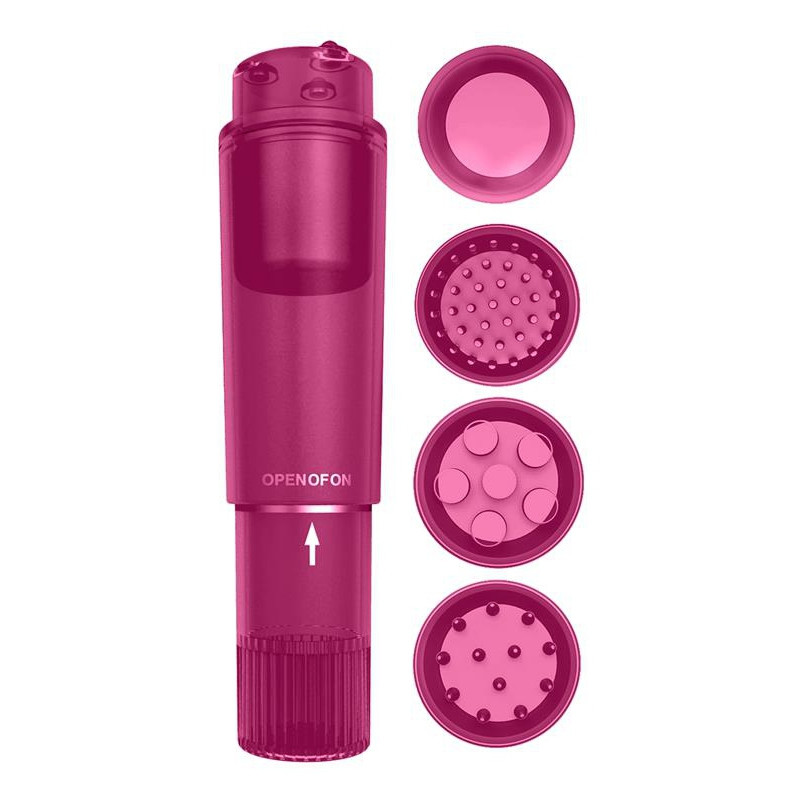 LATETOBED Stimulateur vibrant 4 Têtes Heady Violet